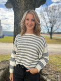 Mixed Stripe Sweater